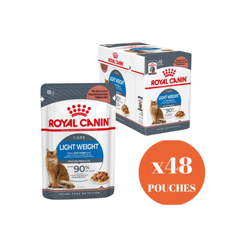 ROYAL CANIN Gravy Light Weight Wet Cat Food Pouch - Image 2