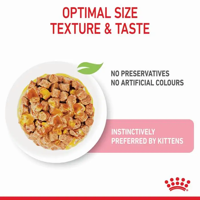 ROYAL CANIN Kitten Instinctive Jelly Wet Cat Food Pouches 85Gx12 - Image 4
