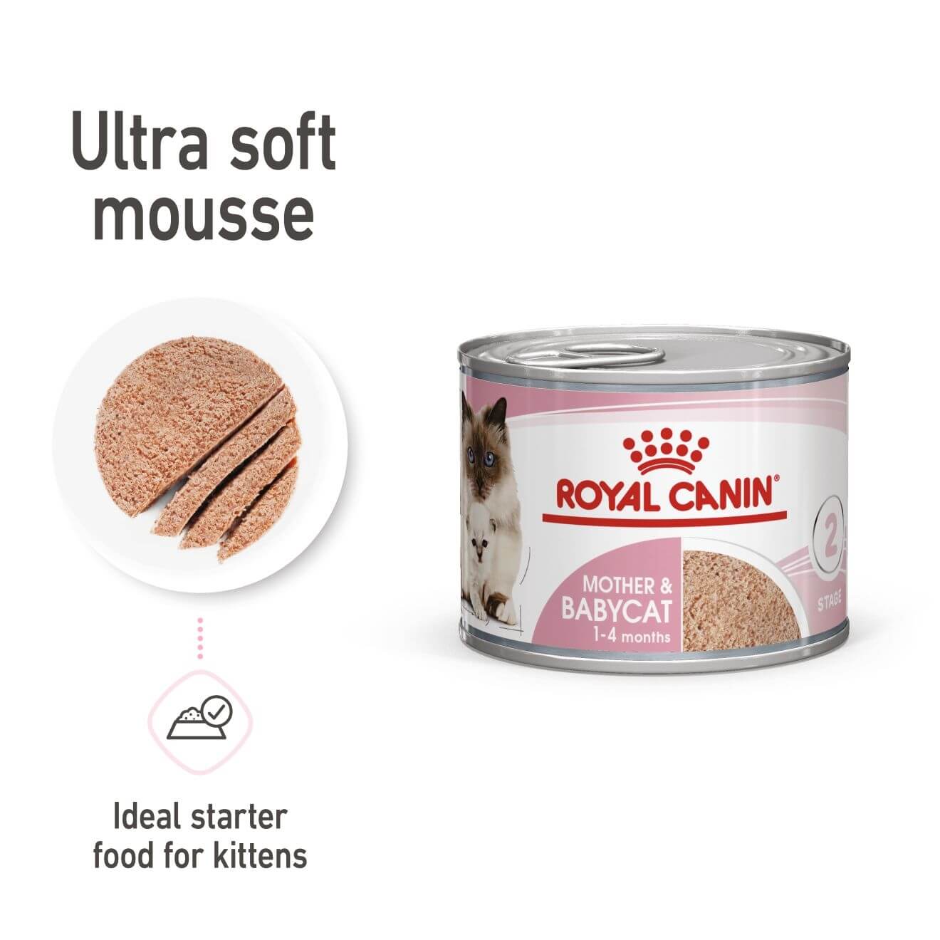Royal Canin Mother & Babycat Mousse Wet Cat Food - Image 3