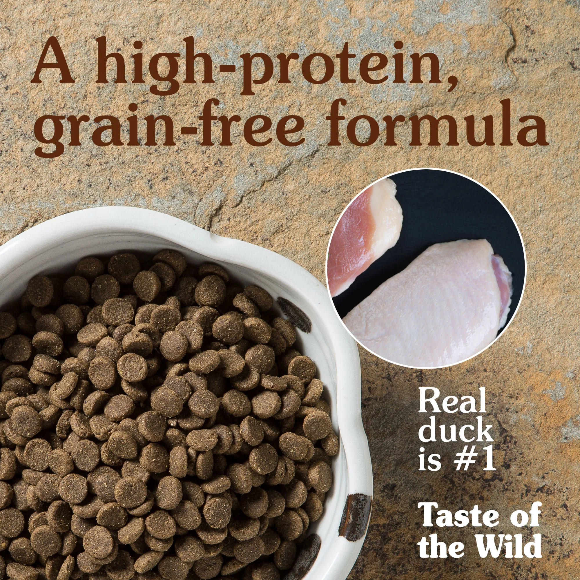 Taste of the Wild Wetlands Grain Free Roasted Fowl Dry Dog Food 12.2KG - Image 3