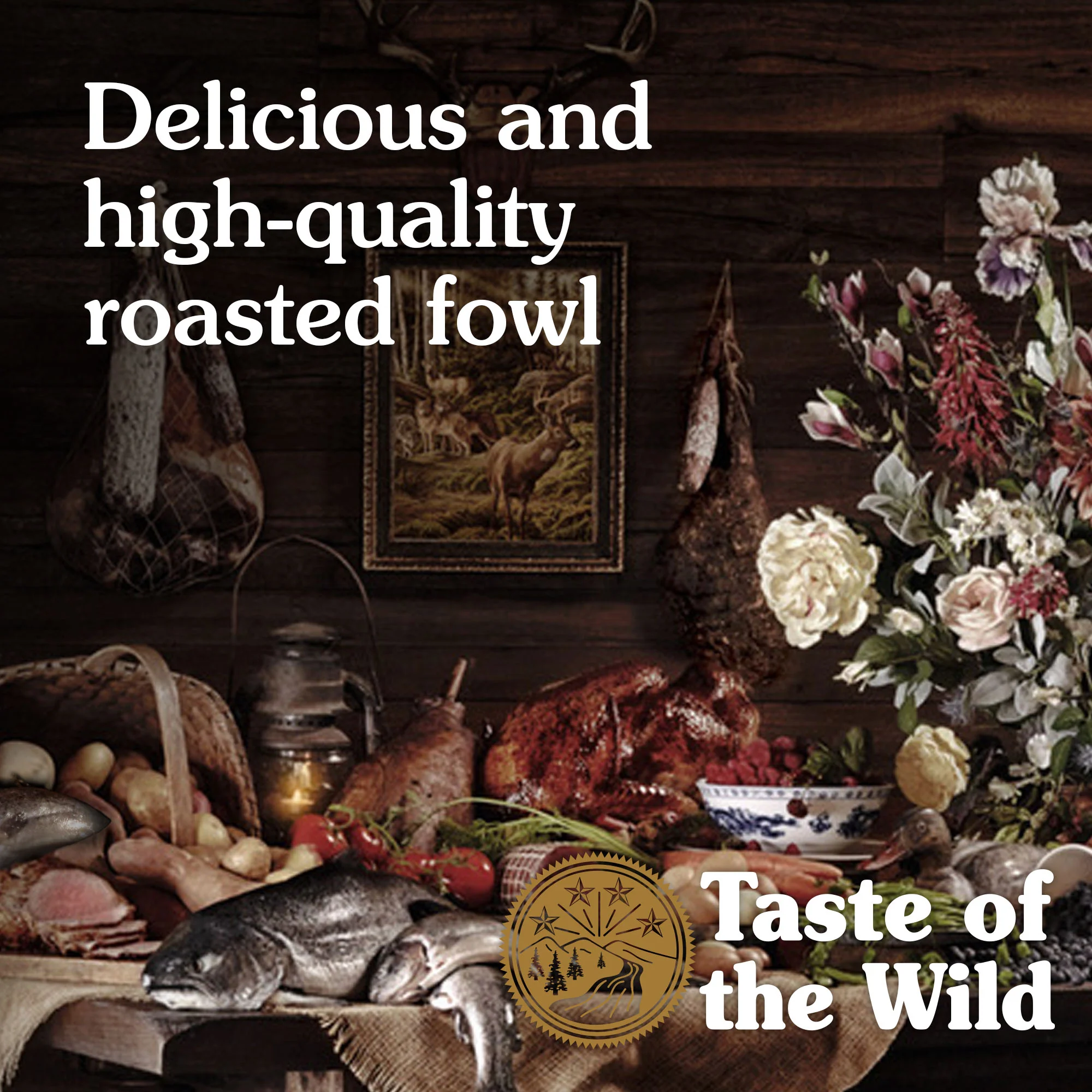 Taste of the Wild Wetlands Grain Free Roasted Fowl Dry Dog Food 12.2KG - Image 4
