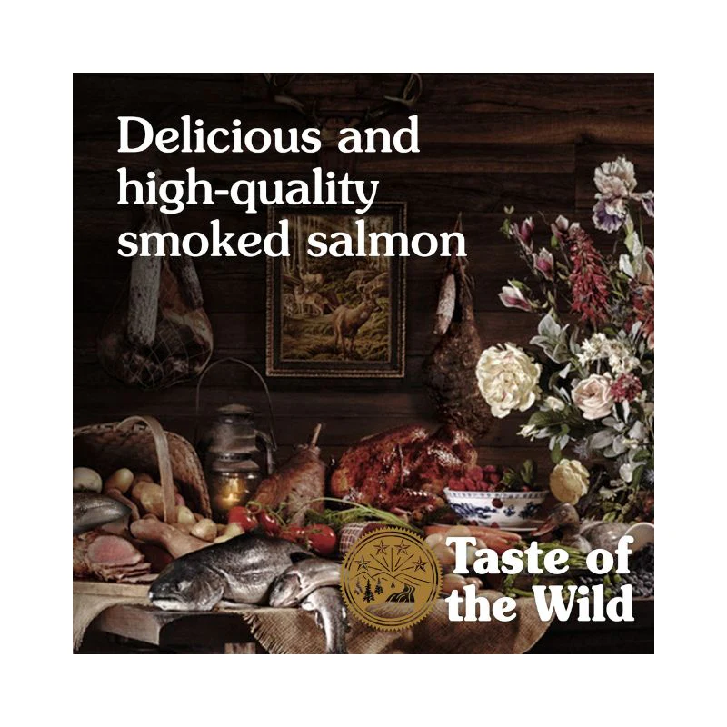 Taste of the Wild Pacific Stream Grain Free Smoked Salmon Puppy Dry Dog Food 12.2KG - Image 4