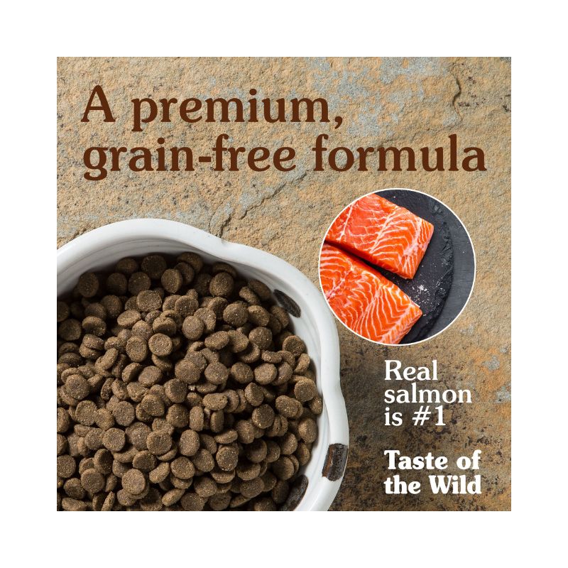 Taste of the Wild Grain Free Pacific Stream Smoked Salmon Dry Dog Food - Image 3