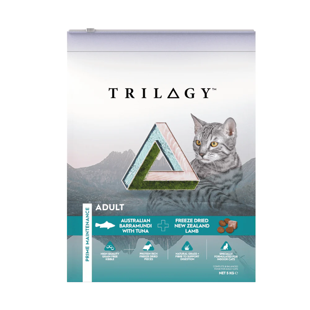 TRILOGY Barramundi, Tuna & Freeze Dried Lamb Adult Dry Cat Food