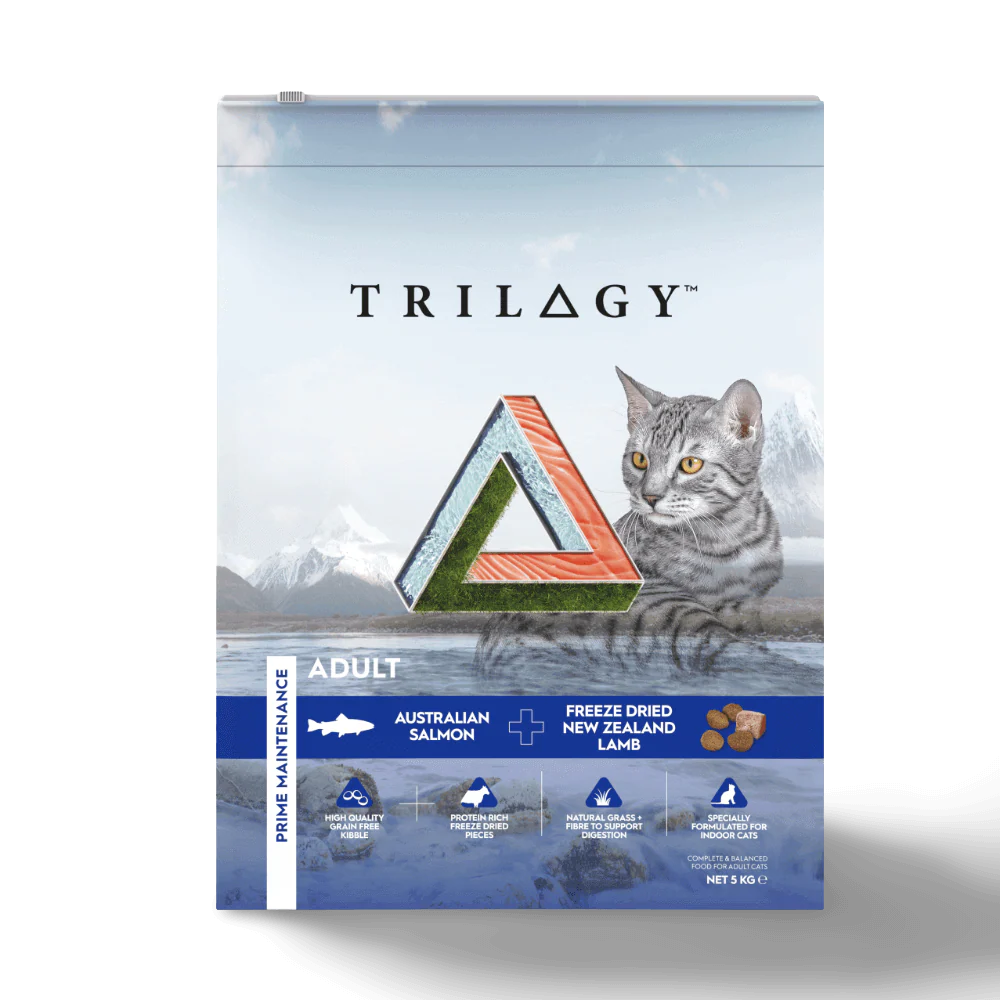 TRILOGY Grain Free Salmon & Freeze Dried Lamb Adult Dry Cat Food