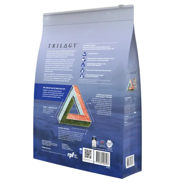 TRILOGY Grain Free Salmon & Freeze Dried Lamb Adult Dry Cat Food - Image 2