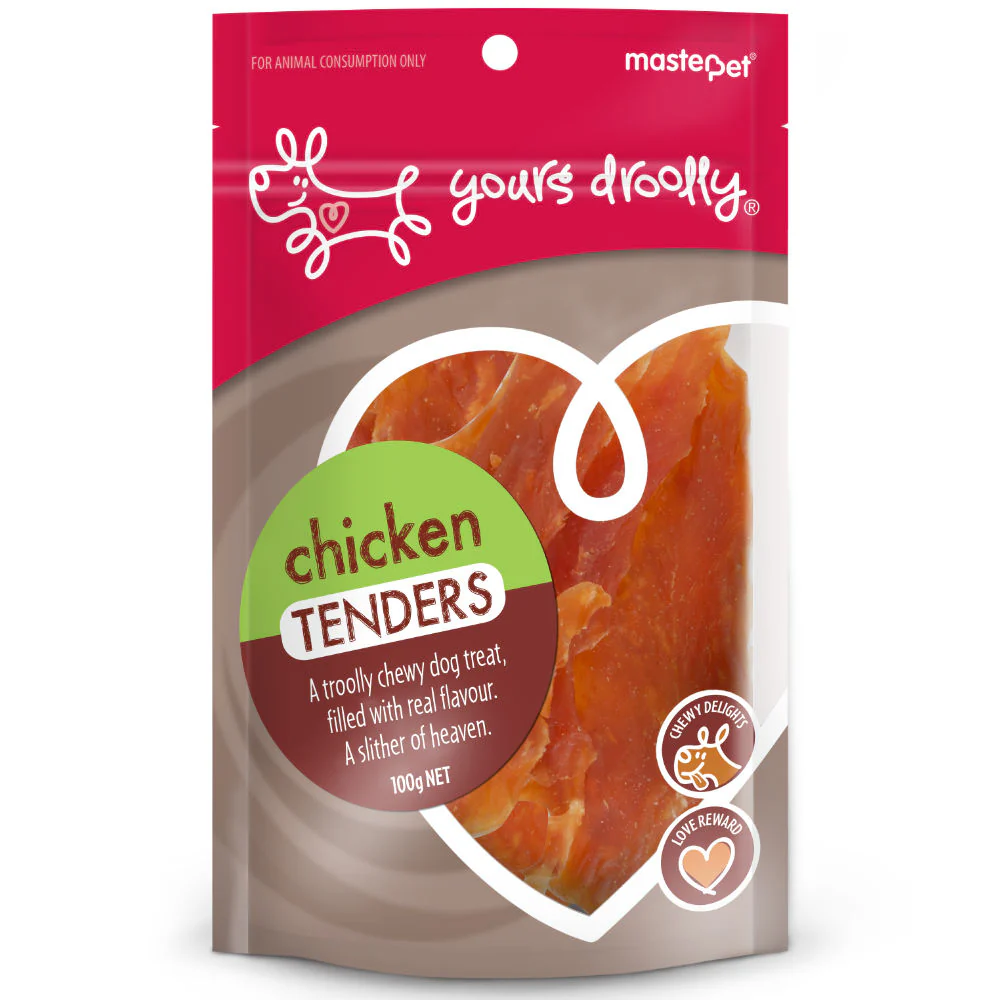 Yours Droolly Chicken Tender Dog Treats