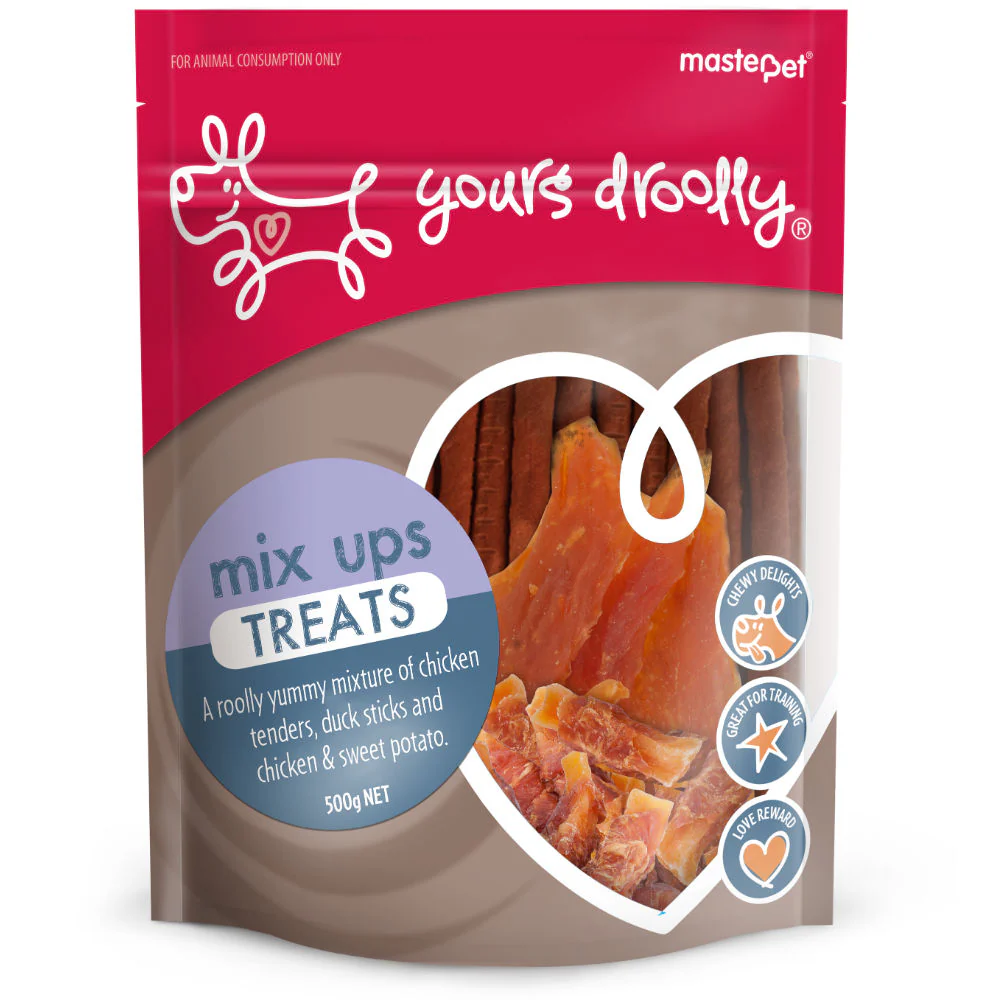 Yours Droolly Mix Ups Dog Treats 500g
