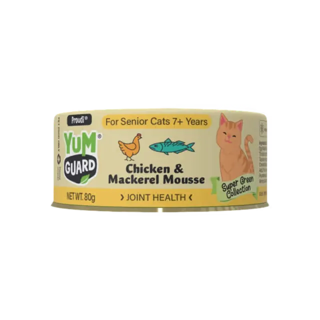 YUMGUARD Joint Health Chicken & Mackerel Senior 7+ Wet Cat Food